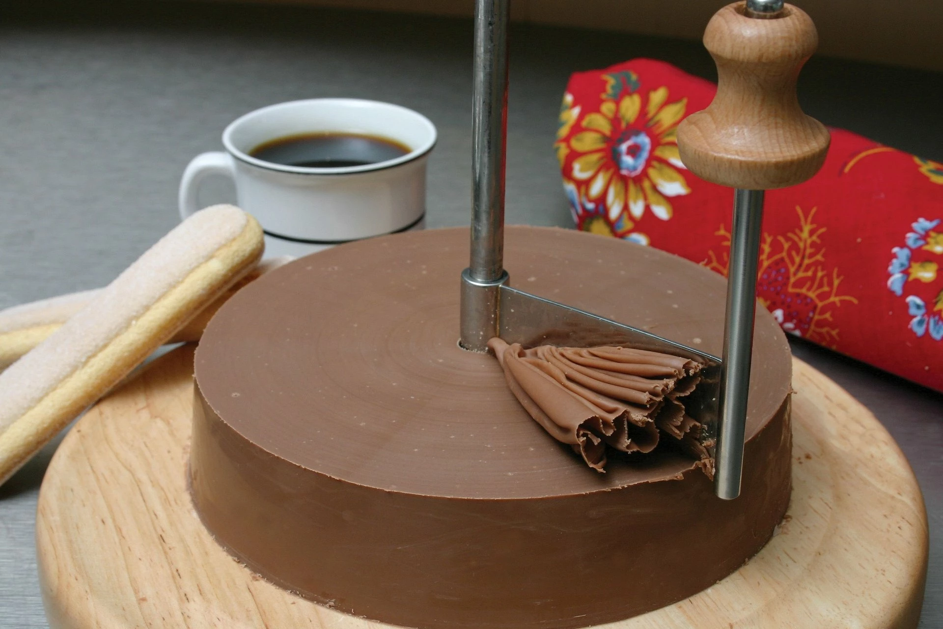 Swissmar Girouette Cheese & Chocolate Scraper/Curler - Image 2
