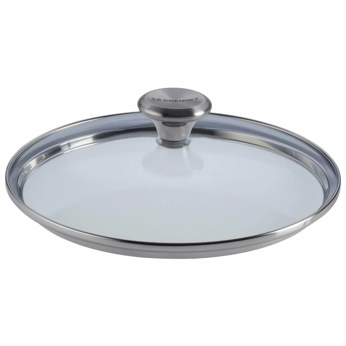Le Creuset 8" Glass Lid With Stainless Steel Knob - Image 3