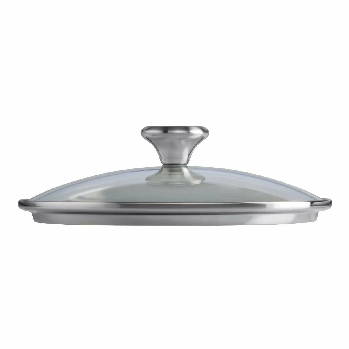 Le Creuset 8" Glass Lid With Stainless Steel Knob - Image 2