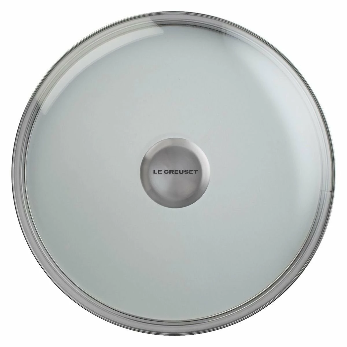 Le Creuset 10" Glass Lid With Stainless Steel Knob