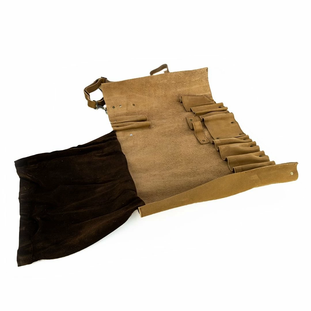 Hammer Stahl Cutlery Premium Leather Knife Roll - 11 Slot - Image 3