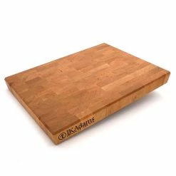JK Adams Professional End Grain Cherry Cutting Board | 20" X 16" X 2"