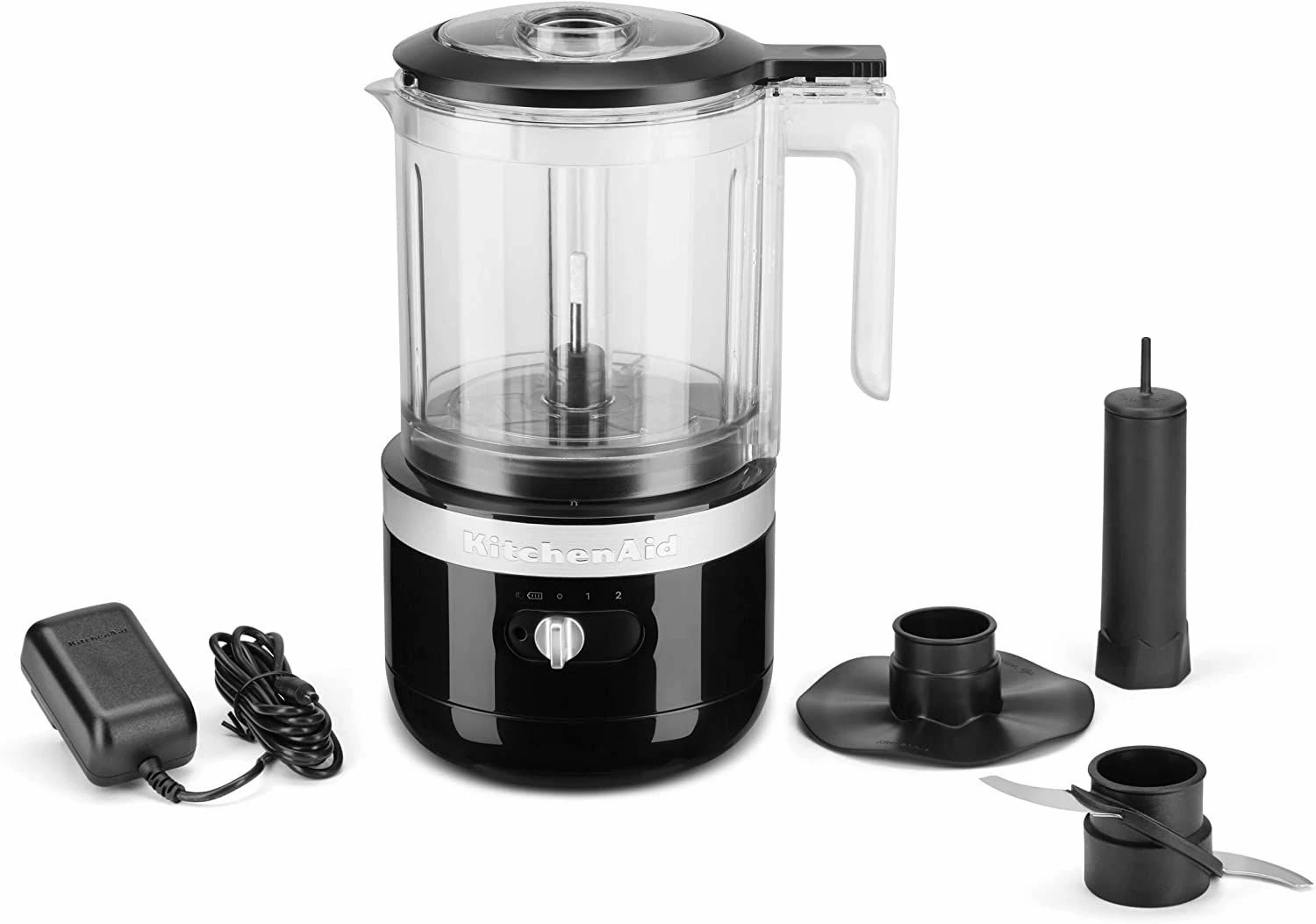 KitchenAid 5-Cup Cordless Food Chopper | Onyx Black - Image 2