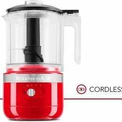 KitchenAid 5-Cup Cordless Food Chopper | Passion Red