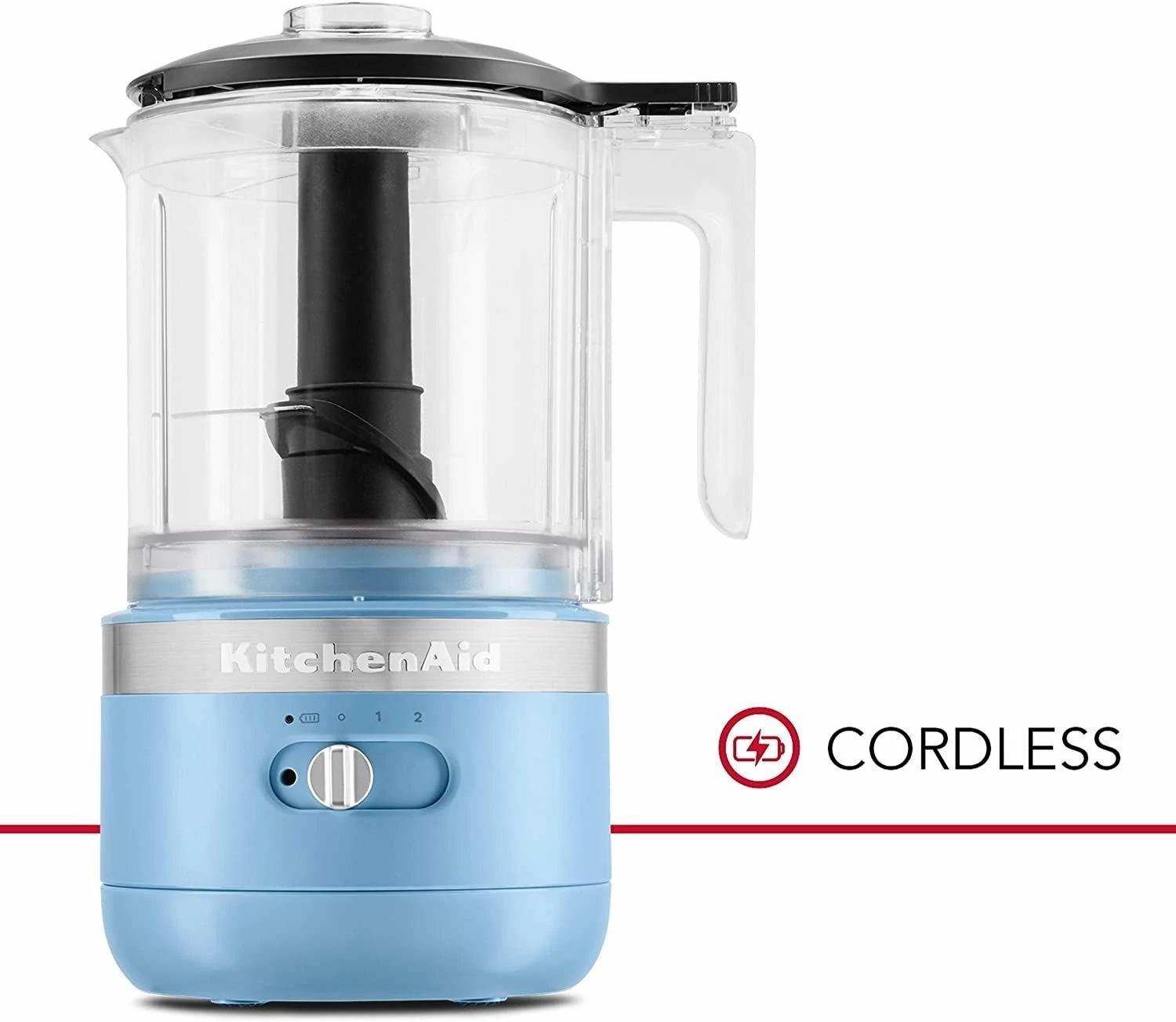 KitchenAid 5-Cup Cordless Food Chopper | Blue Velvet