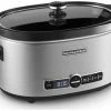KitchenAid Slow Cooker 6-Quart With Glass Lid | Stainless Steel