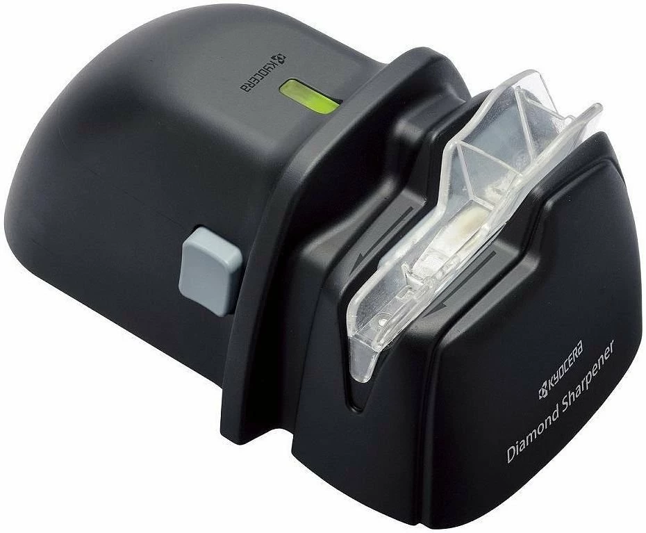 Kyocera Ceramic Knife Sharpener-Single Stage Electric With Diamond Stone