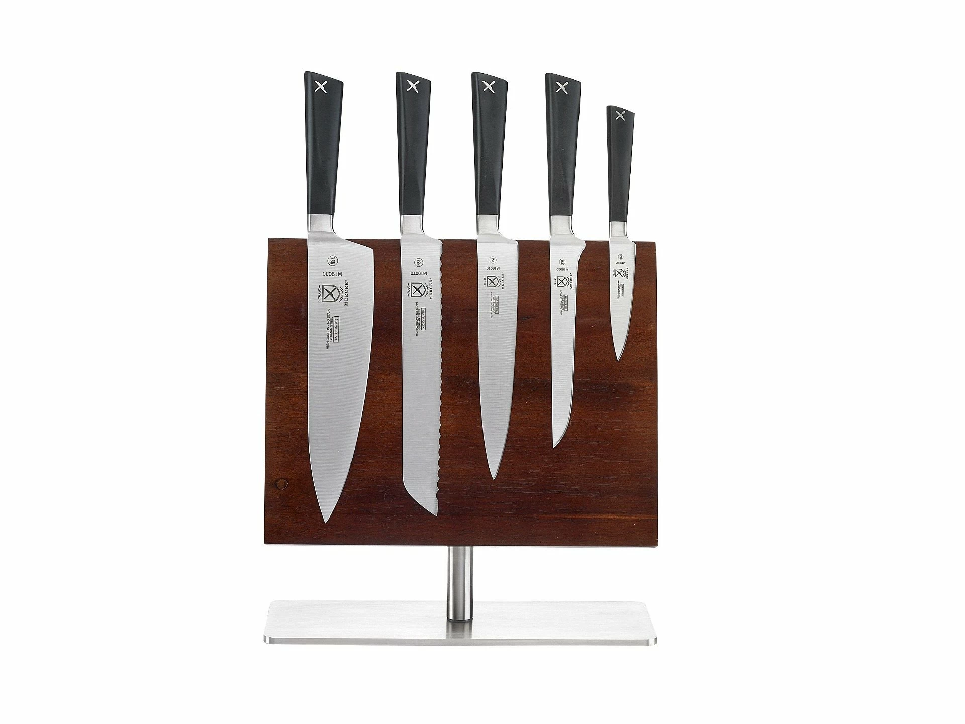 Mercer Cutlery Mercer Culinary 6 Piece Zum Magnetic Board Set