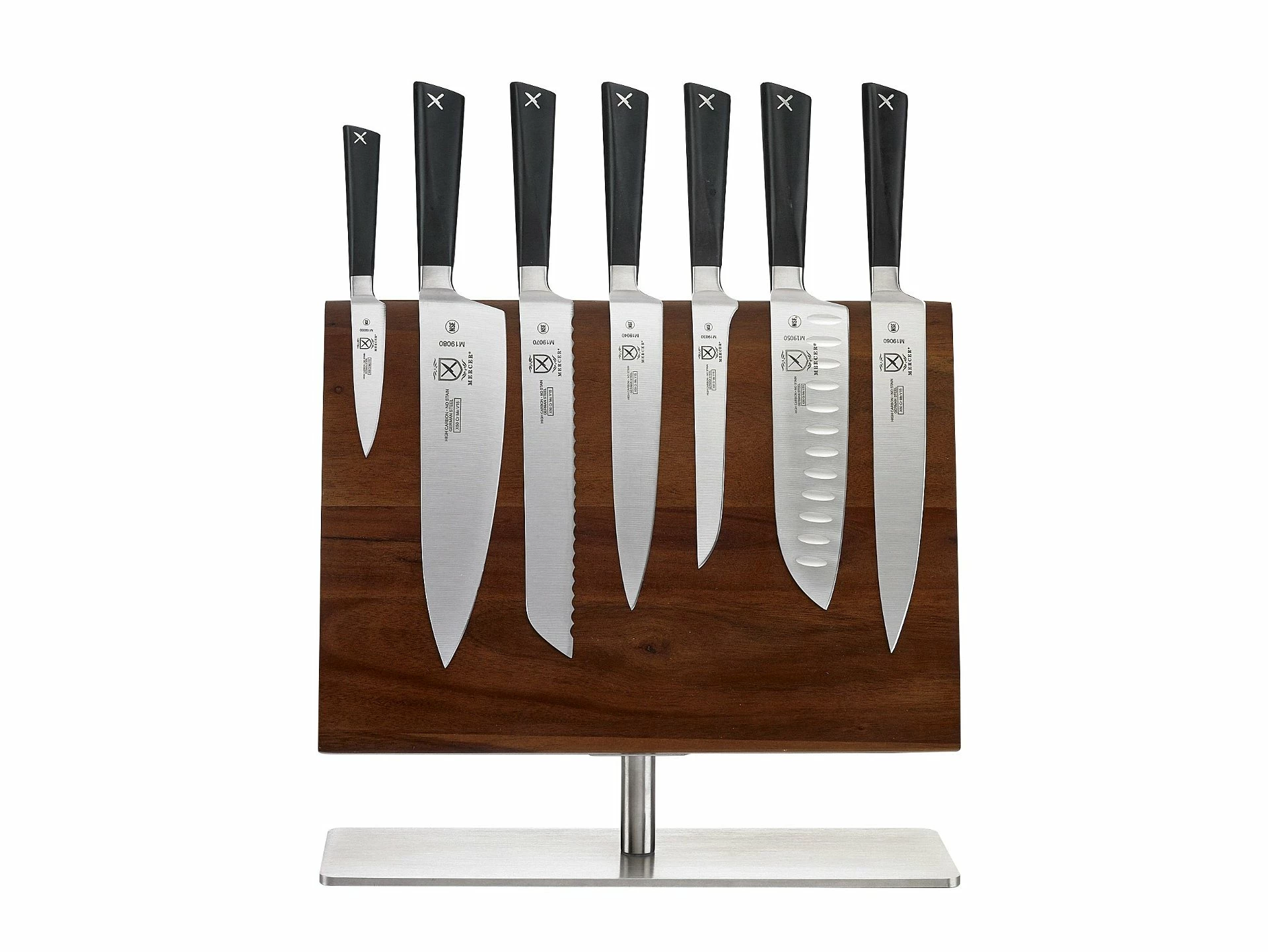 Mercer Cutlery Mercer Culinary 8 Piece Zum Magnetic Board Set