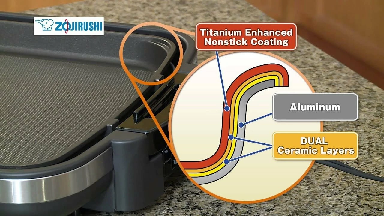 Zojirushi Gourmet Sizzler Electric Griddle - Image 2