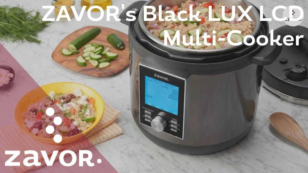 Zavor LUX™ LCD Multi-Cooker (Black) | 6 Qt. - Image 6