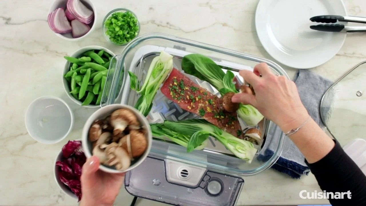 Cuisinart CookFresh™ Digital Glass Steamer | Stainless Steel - Image 4