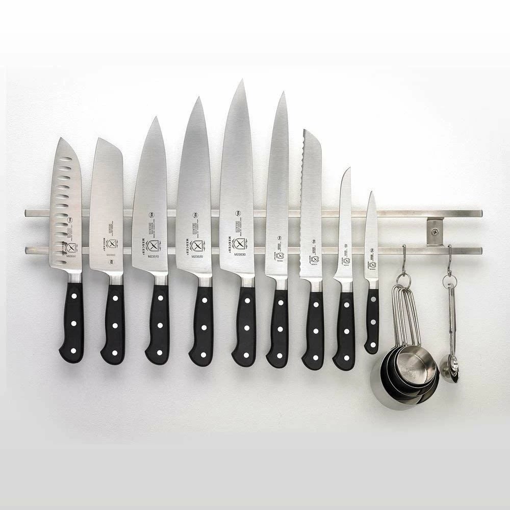 Mercer Cutlery Mercer Culinary 24" Magnetic Knife Bar | Stainless Steel - Image 2