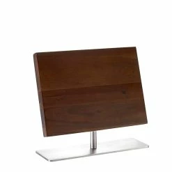 Mercer Cutlery Mercer Culinary Acacia Magnetic Knife Board With Stand - Large