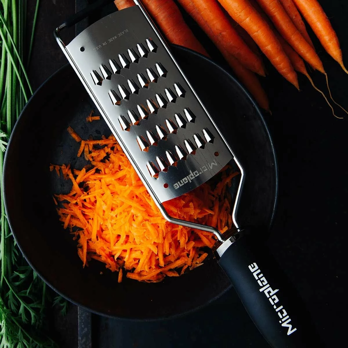 Microplane Gourmet Series Julienne Grater | Black - Image 2