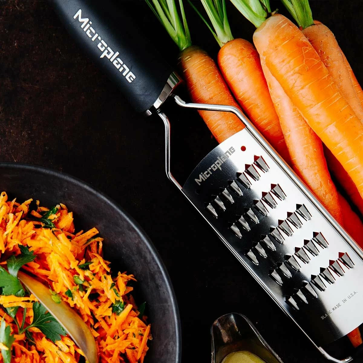Microplane Gourmet Series Julienne Grater | Black - Image 3