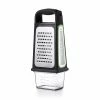 OXO Etched Box Grater With Removable Zester