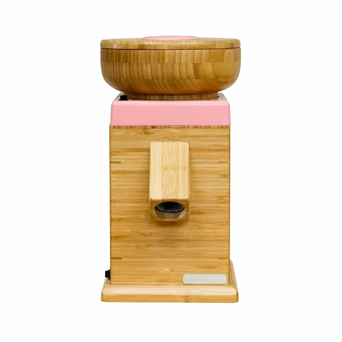 NutriMill Harvest Grain Mill | Pink + Cutting Board & Canister Bundle - Image 2