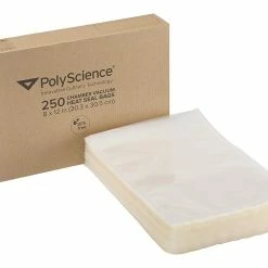 PolyScience 250 Ct Chamber Vacuum Sealer Cook-In Bags - 8" X 12"