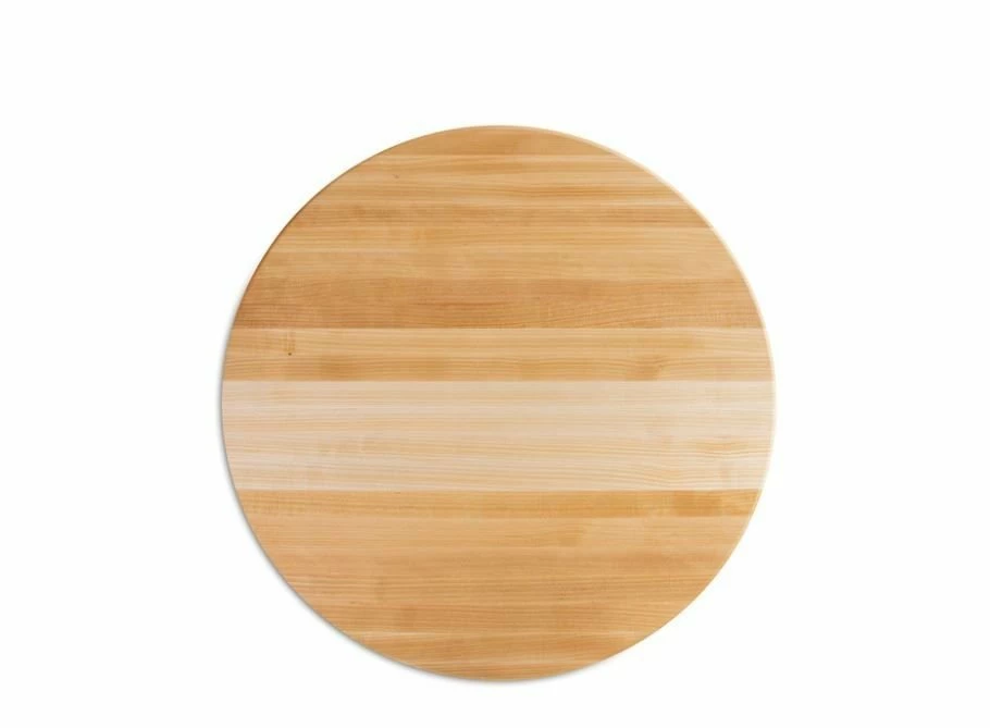 John Boos - 18" Round Cutting Board - Edge Grain - Maple - Image 3