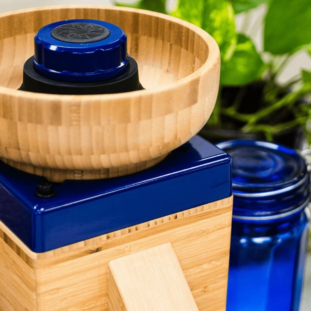 NutriMill Harvest Grain Mill | Blue - Image 4