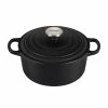 Le Creuset 3.5 Qt. Round Signature Dutch Oven With Stainless Steel Knob | Licorice