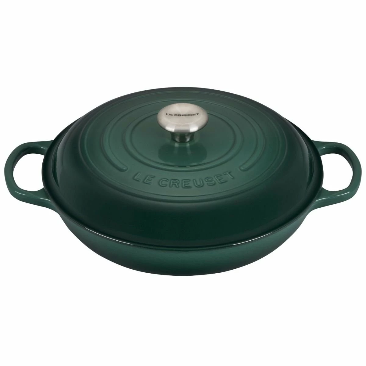 Le Creuset 3.5 Qt. Signature Braiser With Stainless Steel Knob | Artichaut