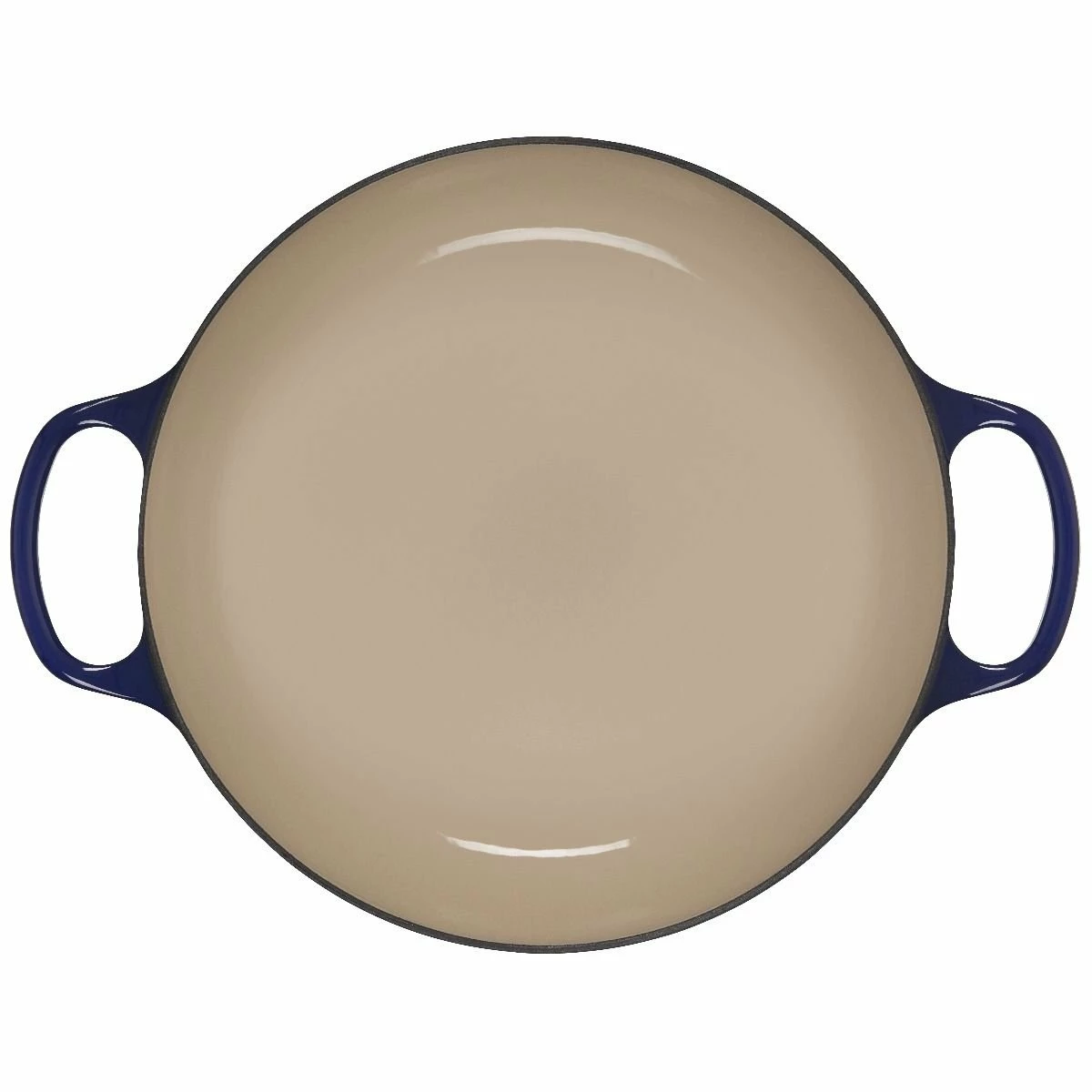 Le Creuset Olive Branch Collection 3.5 Qt. Signature Braiser | Indigo Blue - Image 4