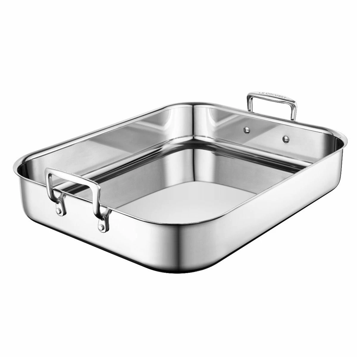 Le Creuset Large Stainless Steel Roasting Pan With Nonstick Rack - Image 2