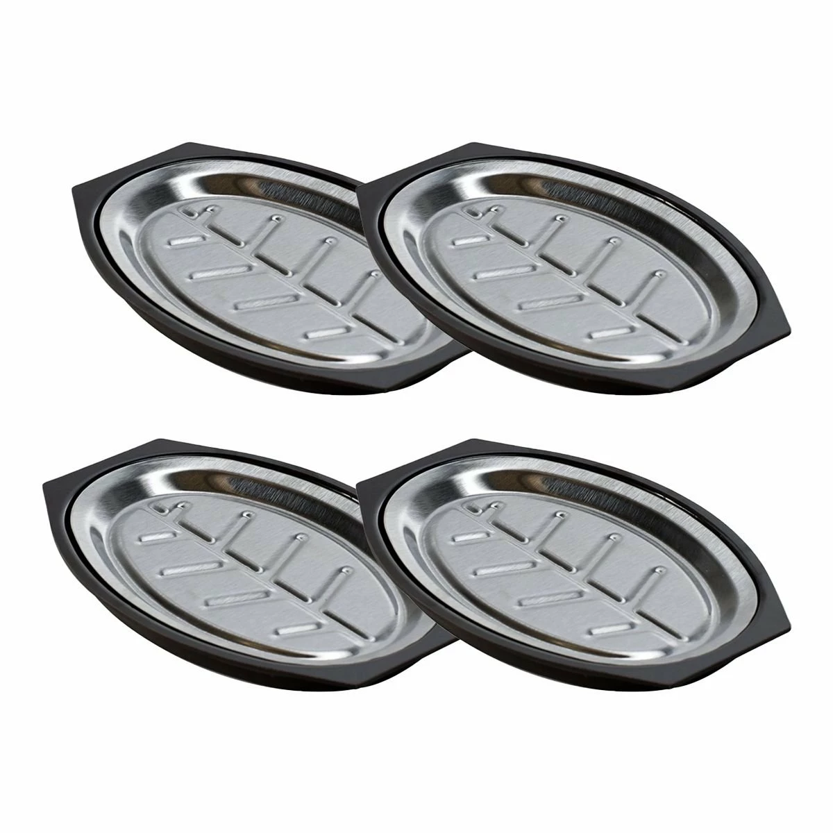 Nordic Ware Sizzling Steak Servers | Set Of 4