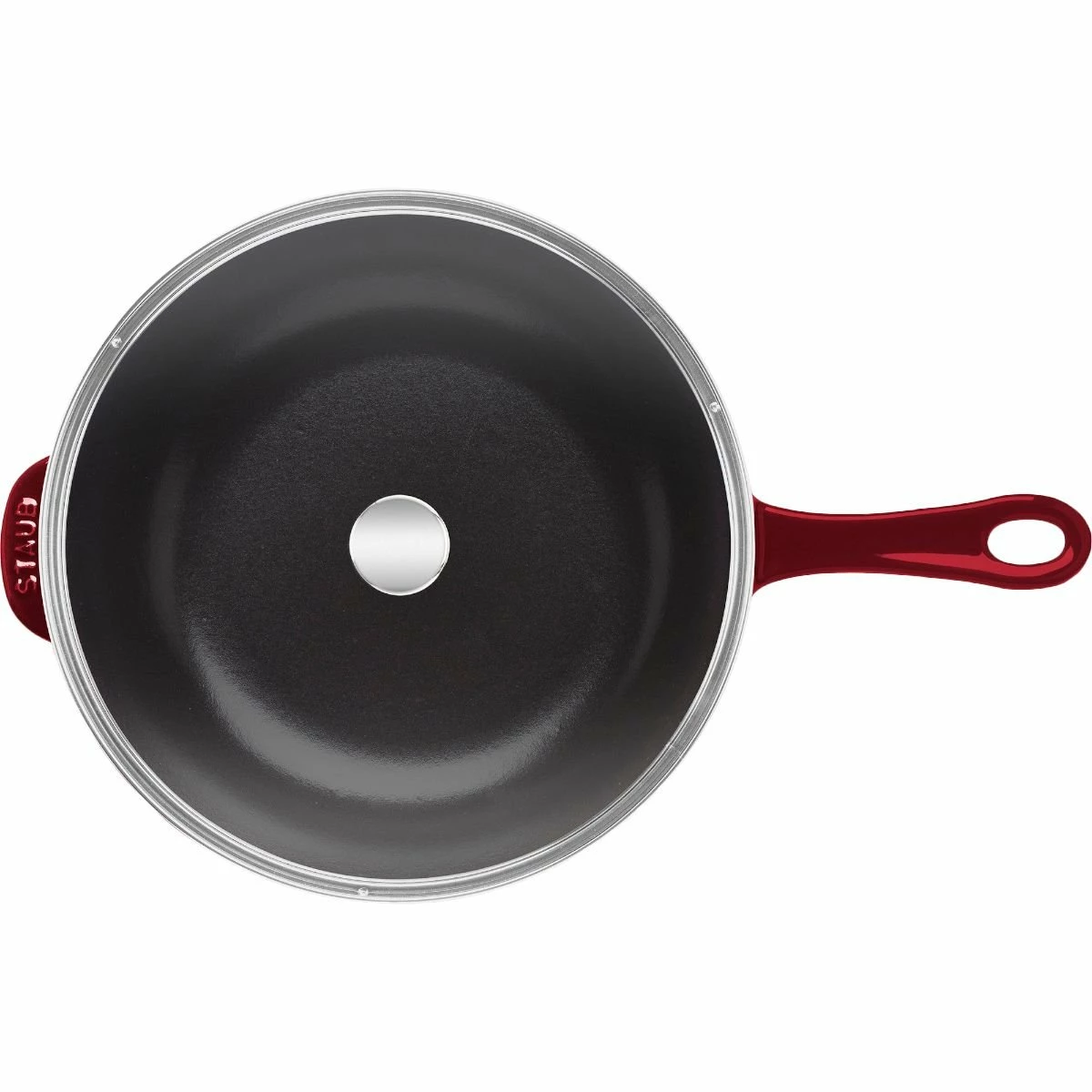 Staub 2.9 Qt Cast Iron Daily Pan | Grenadine - Image 4