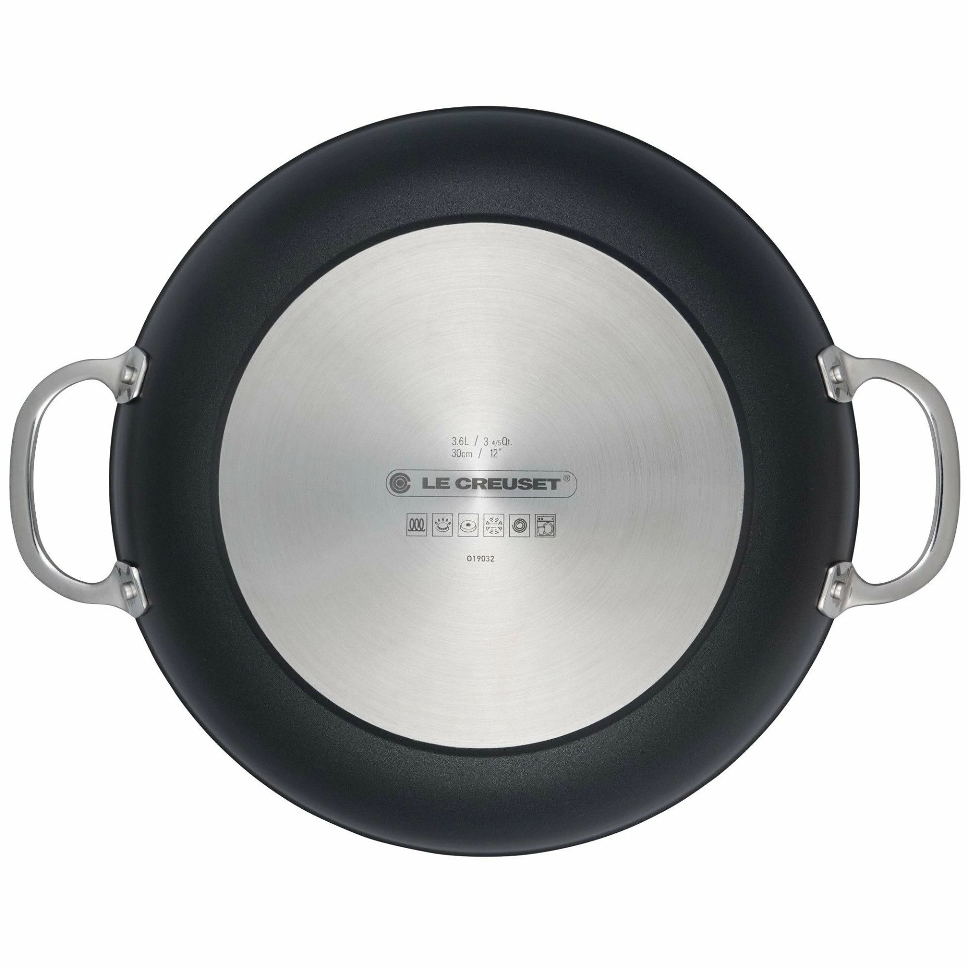 Le Creuset 4 Qt. Shallow Casserole/Braiser With Glass Lid | Toughened Nonstick Pro - Image 4