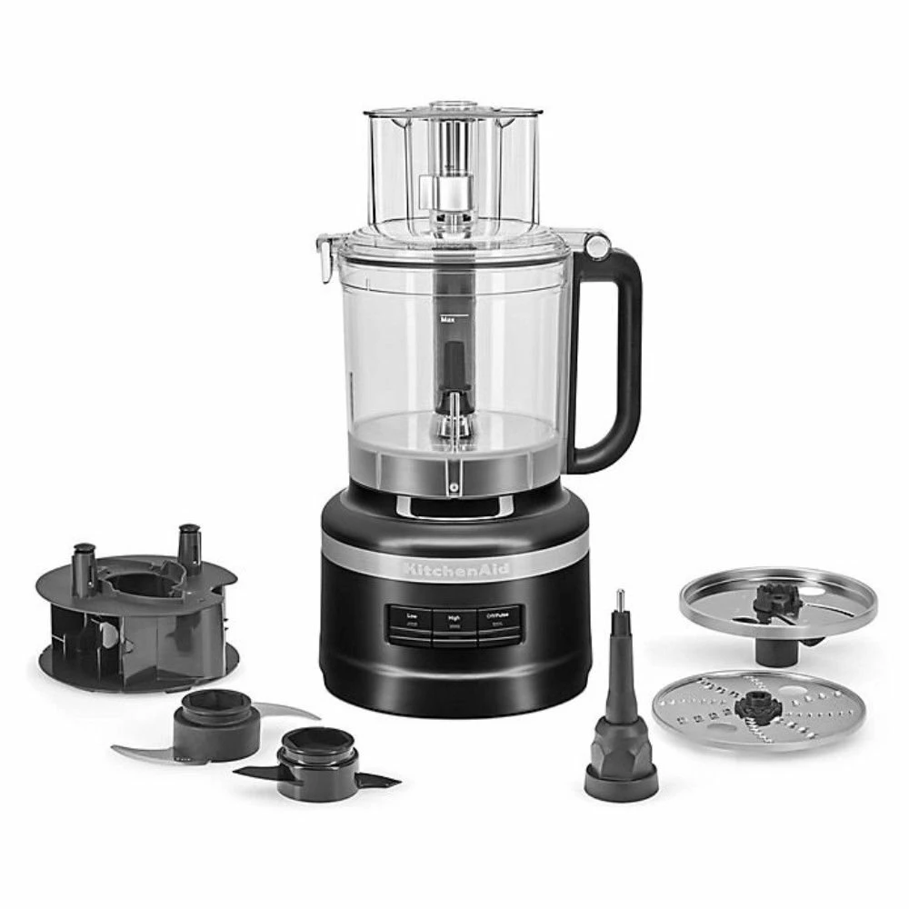 KitchenAid 13-Cup Food Processor | Black Matte - Image 2