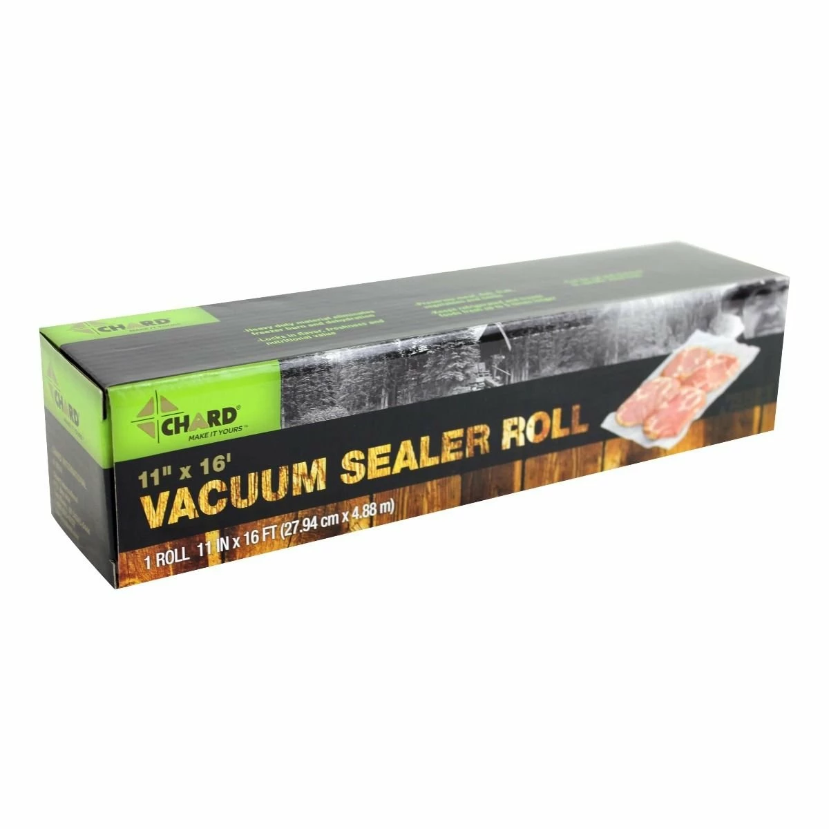 Chard 11"x16' Vacuum Sealer Bag Roll - Image 2